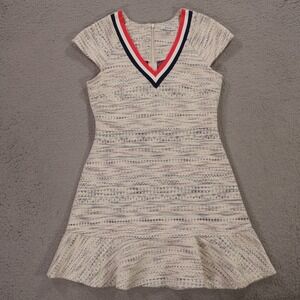 Amandine Dress Womens‎ 2XS XXS Gray V-Neck Knit